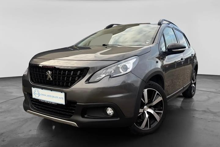 Grå Peugeot 2008 fra 2019