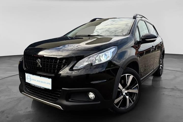 Sort Peugeot 2008 fra 2019
