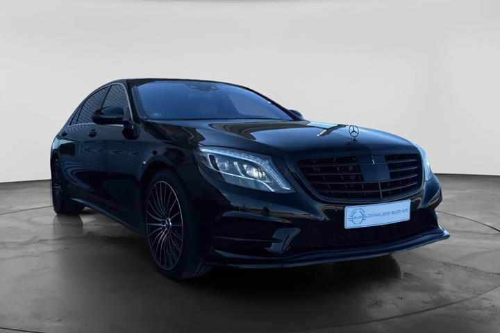 Brun Mercedes S500 fra 2014