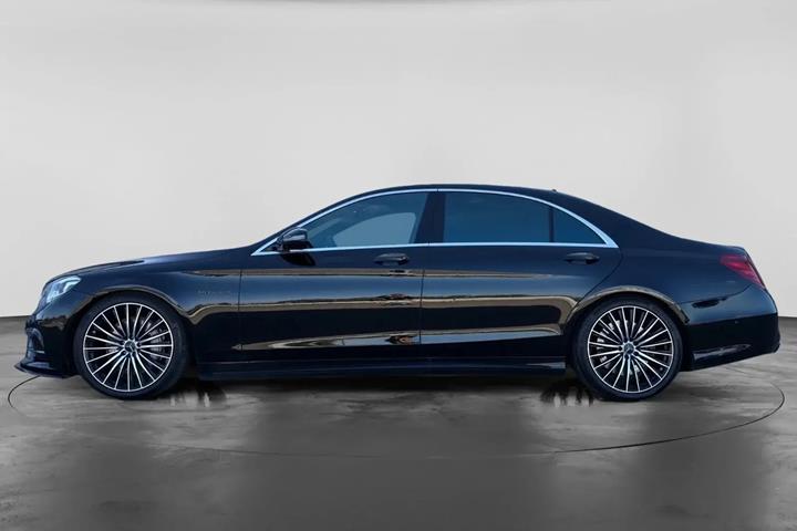 Brun Mercedes S500 fra 2014