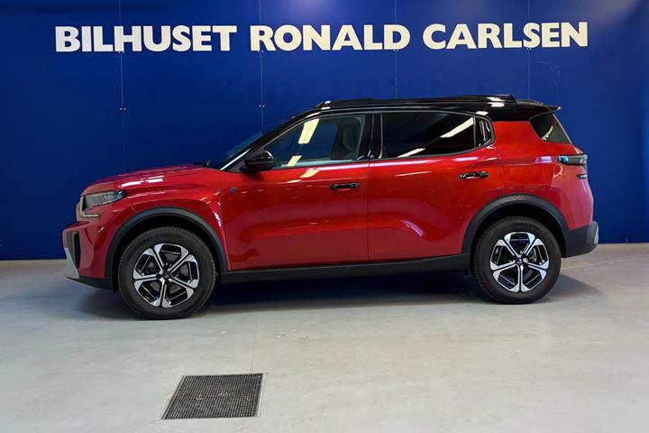 Rød Citroën e-C3 Aircross fra 2025