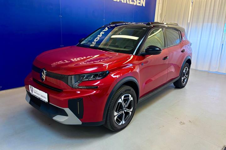 Rød Citroën e-C3 Aircross fra 2025