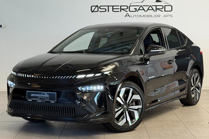 Sort Skoda Enyaq fra 2026