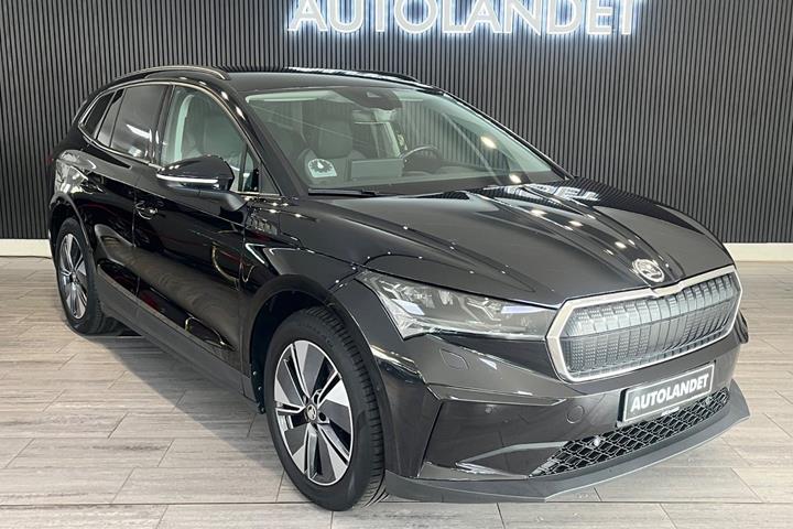 Sort Skoda Enyaq fra 2023