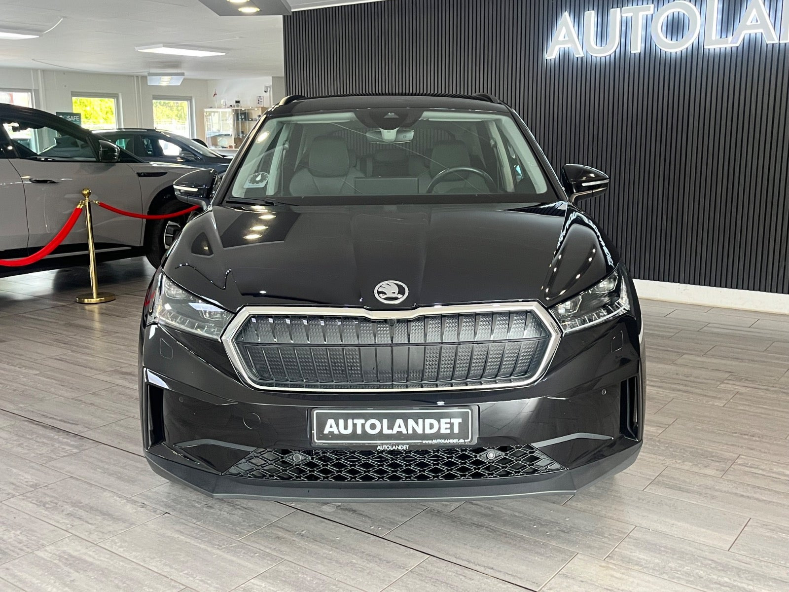Sort Skoda Enyaq fra 2023