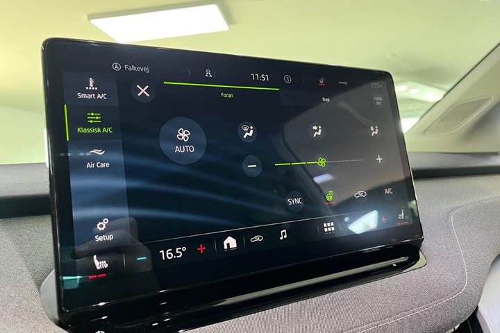 Sort Skoda Enyaq fra 2023
