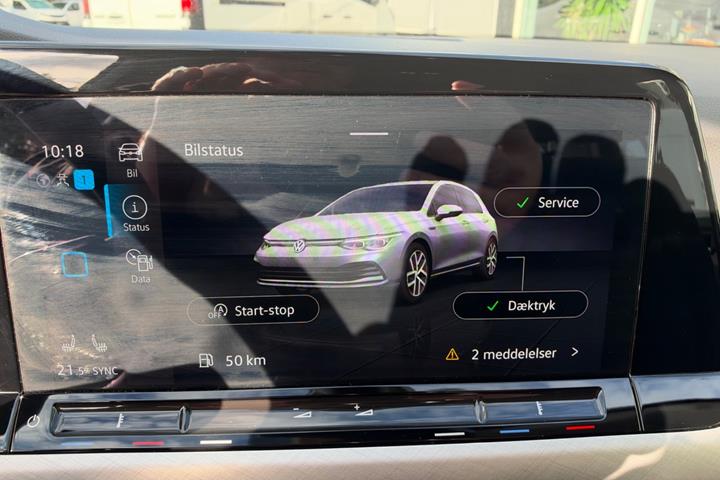 Sort VW Golf VIII fra 2022