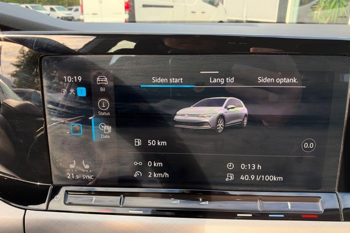 Sort VW Golf VIII fra 2022