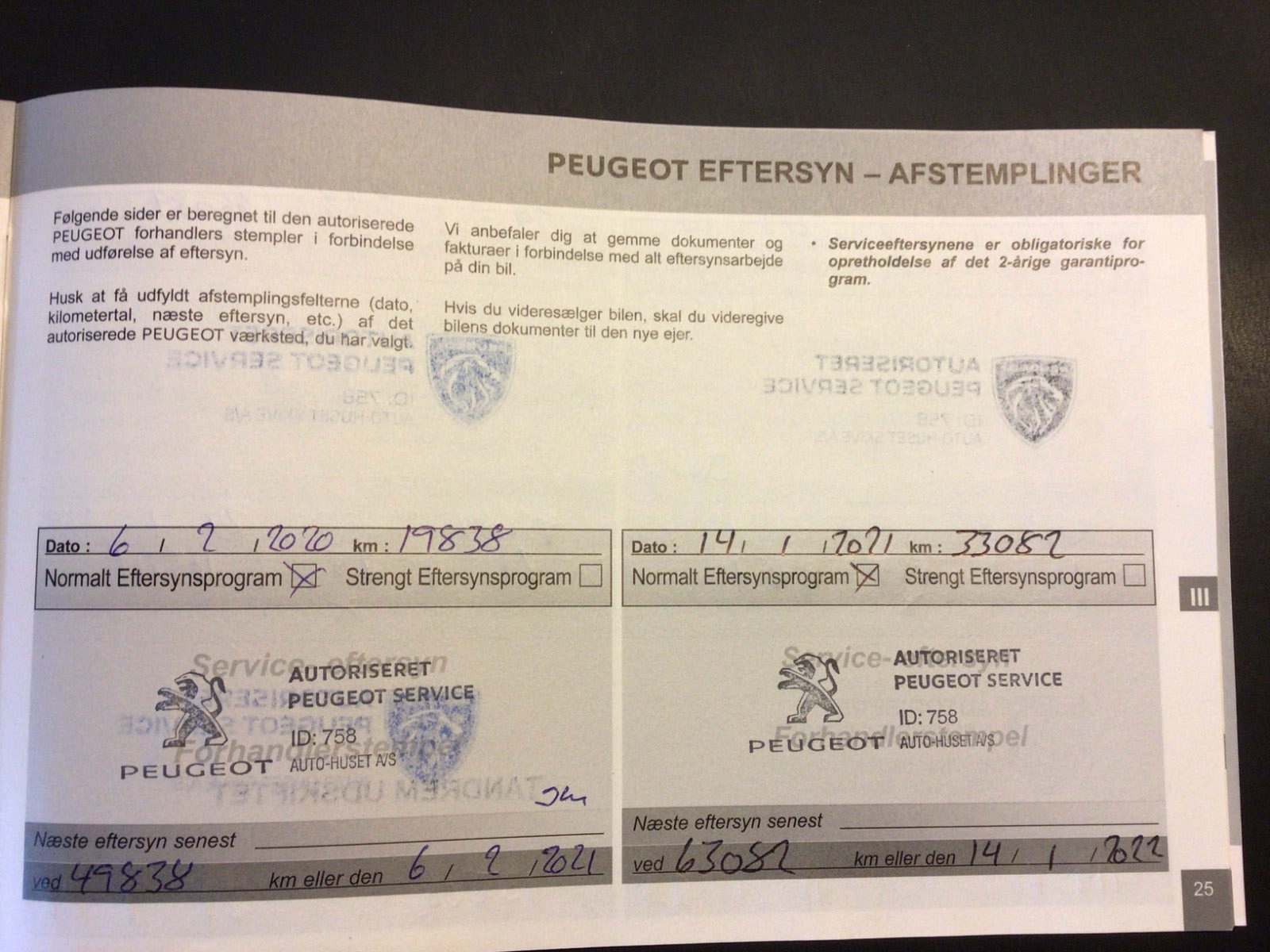 Grå Peugeot 2008 fra 2019