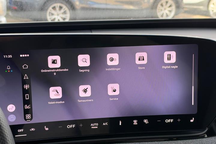 Sort Audi A6 e-tron fra 2026