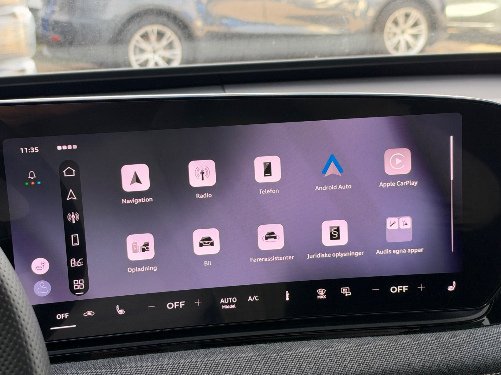 Sort Audi A6 e-tron fra 2026