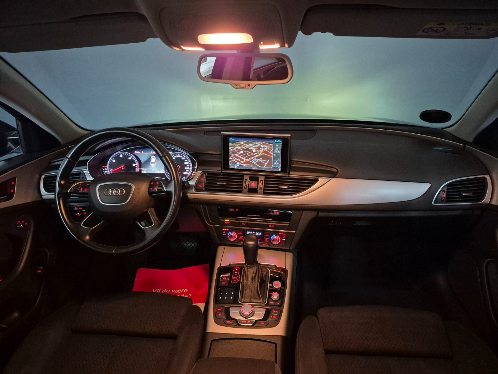 Sort Audi A6 fra 2015