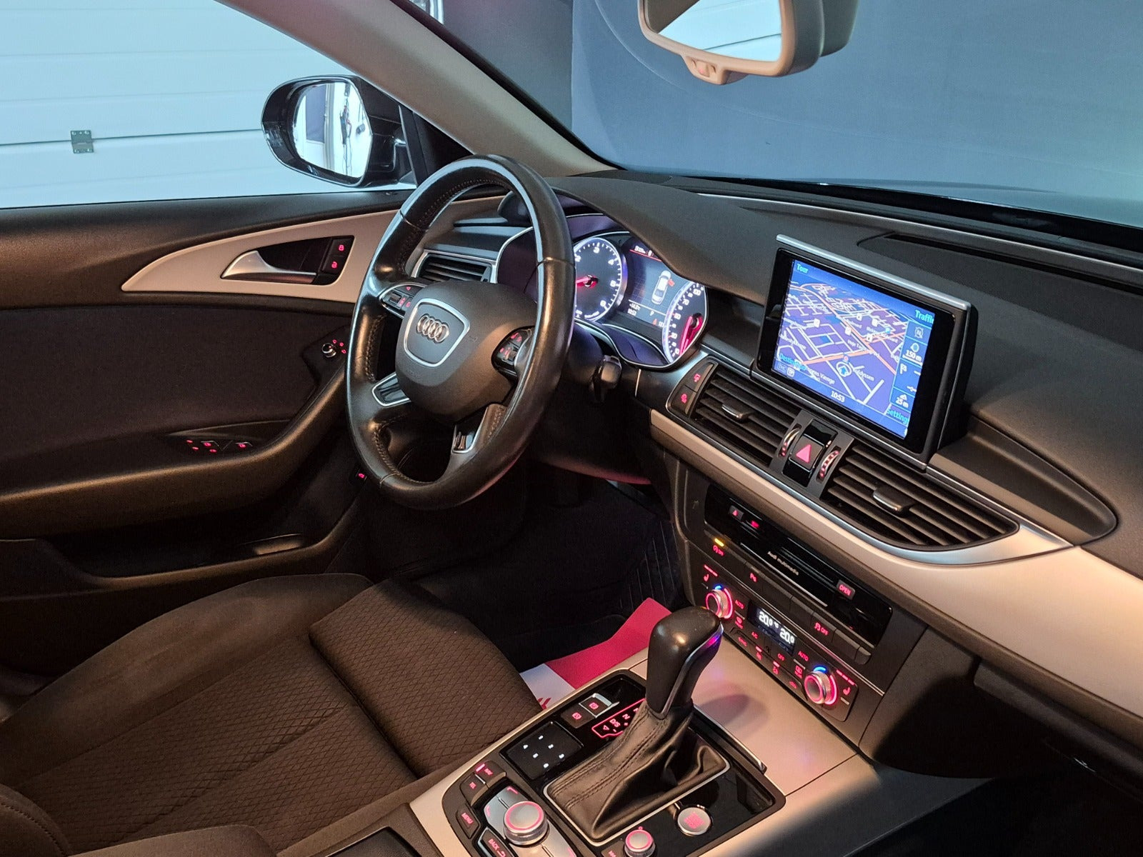 Sort Audi A6 fra 2015