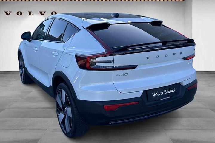 Hvid Volvo C40 fra 2022