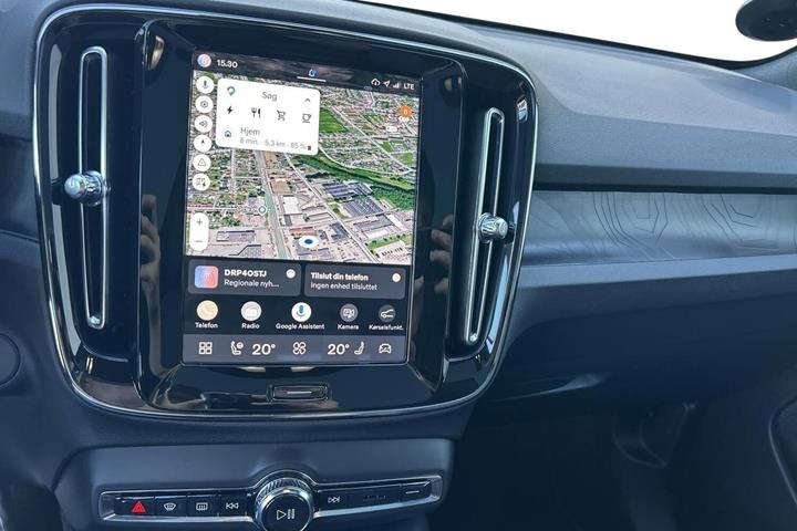 Hvid Volvo C40 fra 2022
