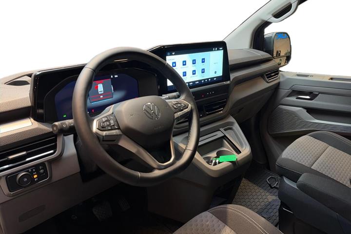 Blå VW e-Caravelle fra 2025