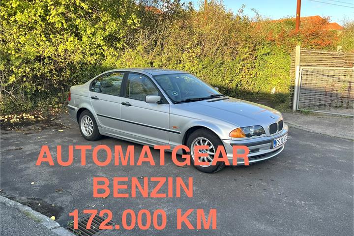 Sølv BMW 316 fra 2000