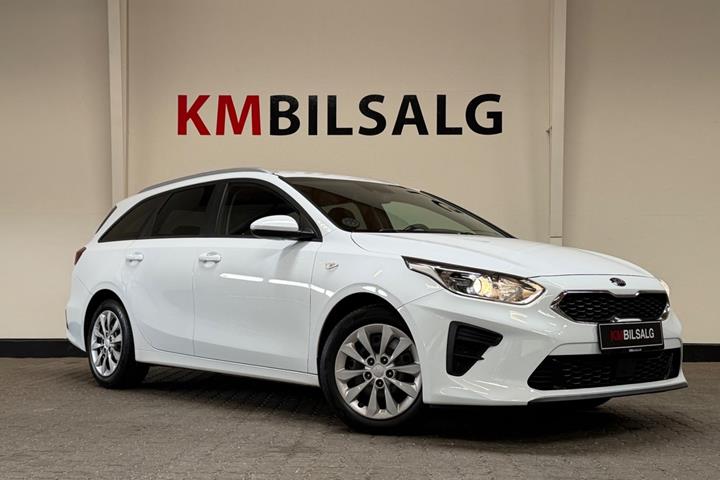 Hvid Kia Ceed fra 2019