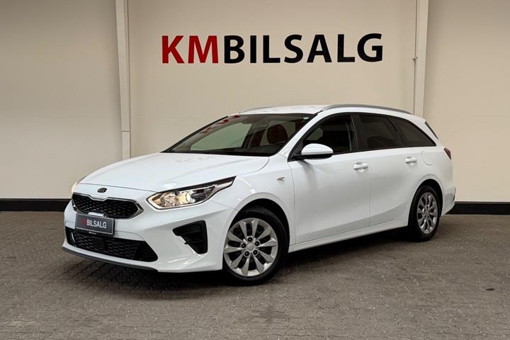 Hvid Kia Ceed fra 2019