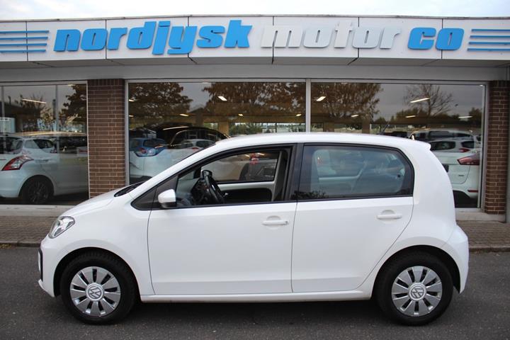 Hvid VW UP! fra 2017