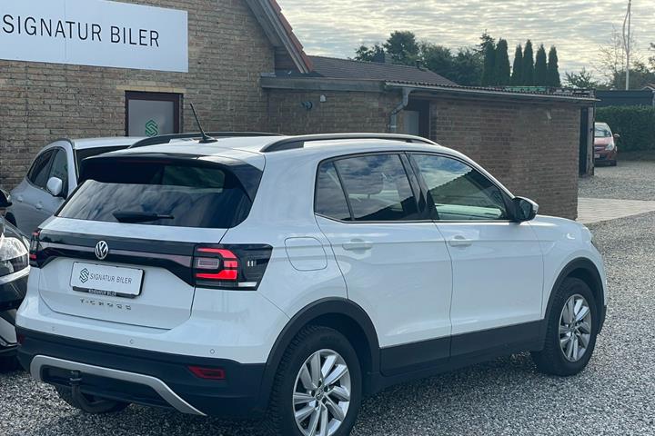 Hvid VW T-Cross fra 2019