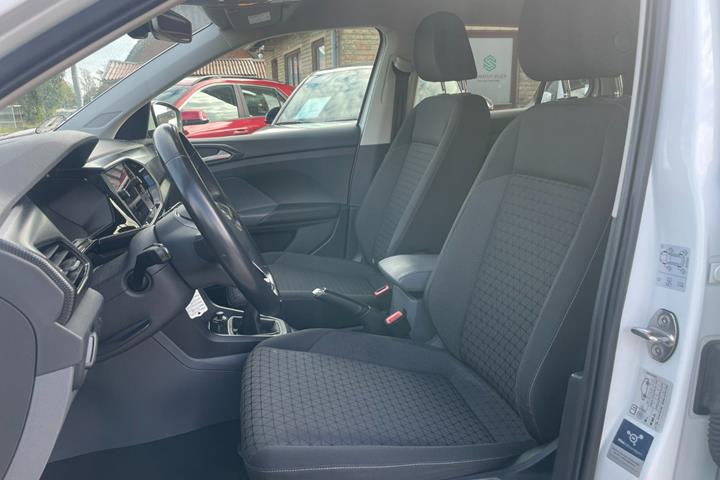 Hvid VW T-Cross fra 2019