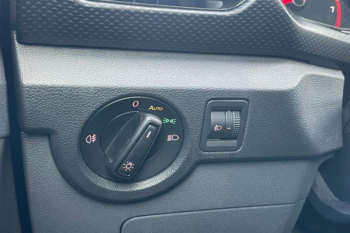 Hvid VW T-Cross fra 2019