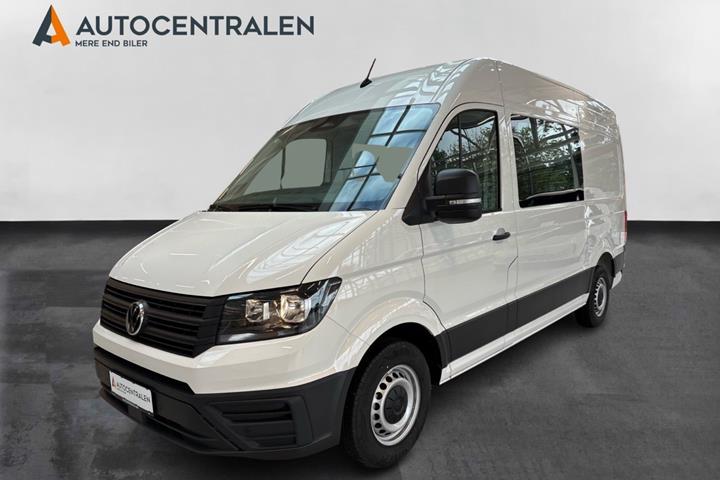 Hvid VW Crafter 35 fra 2025