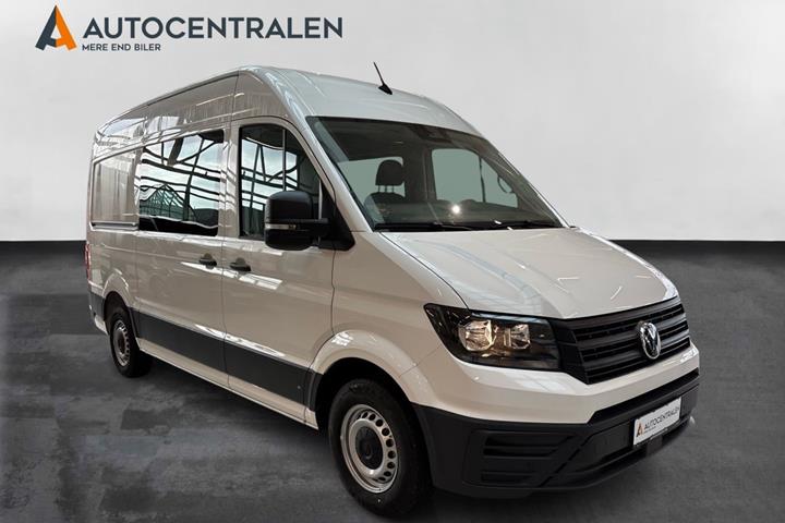 Hvid VW Crafter 35 fra 2025