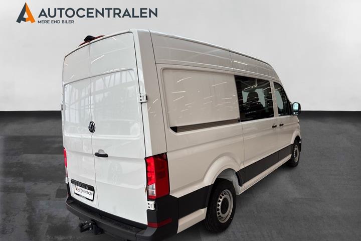 Hvid VW Crafter 35 fra 2025