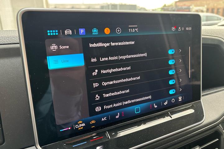 Hvid VW Crafter 35 fra 2025