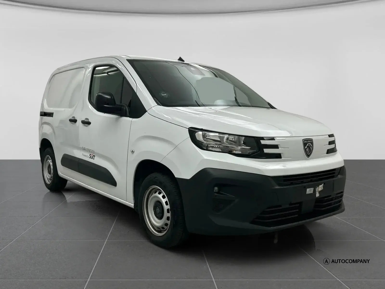 Hvid Peugeot Partner fra 2025