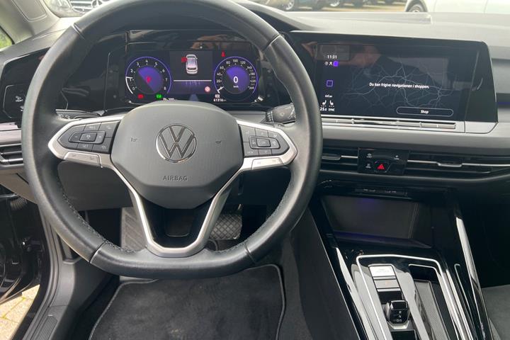 Sort VW Golf VIII fra 2024