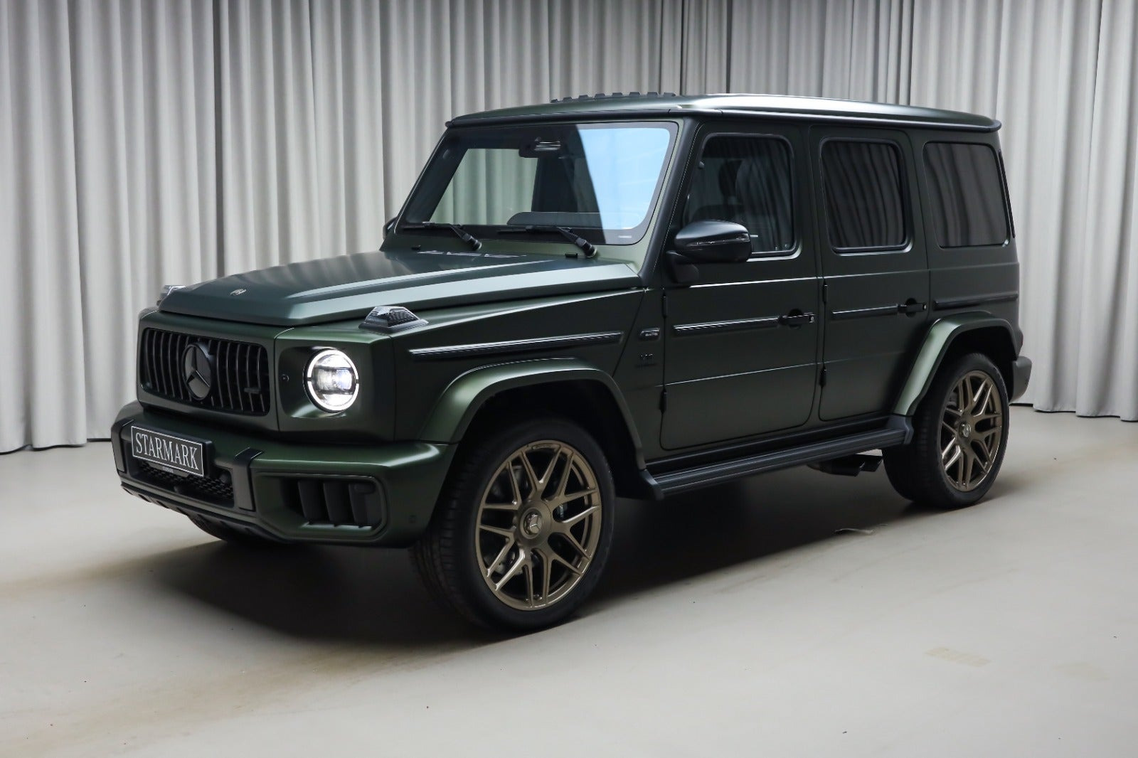 Grøn Mercedes G63 fra 2026