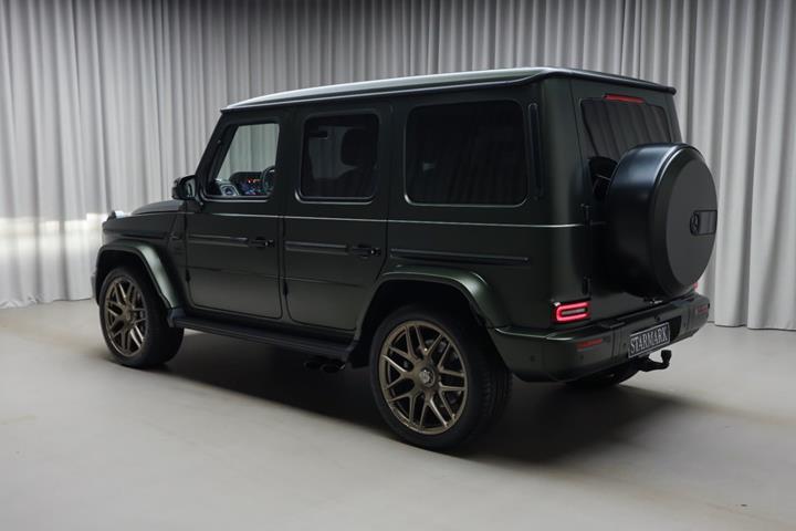 Grøn Mercedes G63 fra 2026