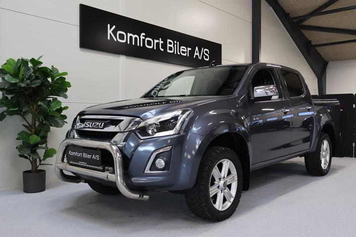 Grå Isuzu D-Max fra 2017