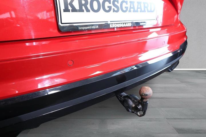 Rød Skoda Enyaq fra 2022