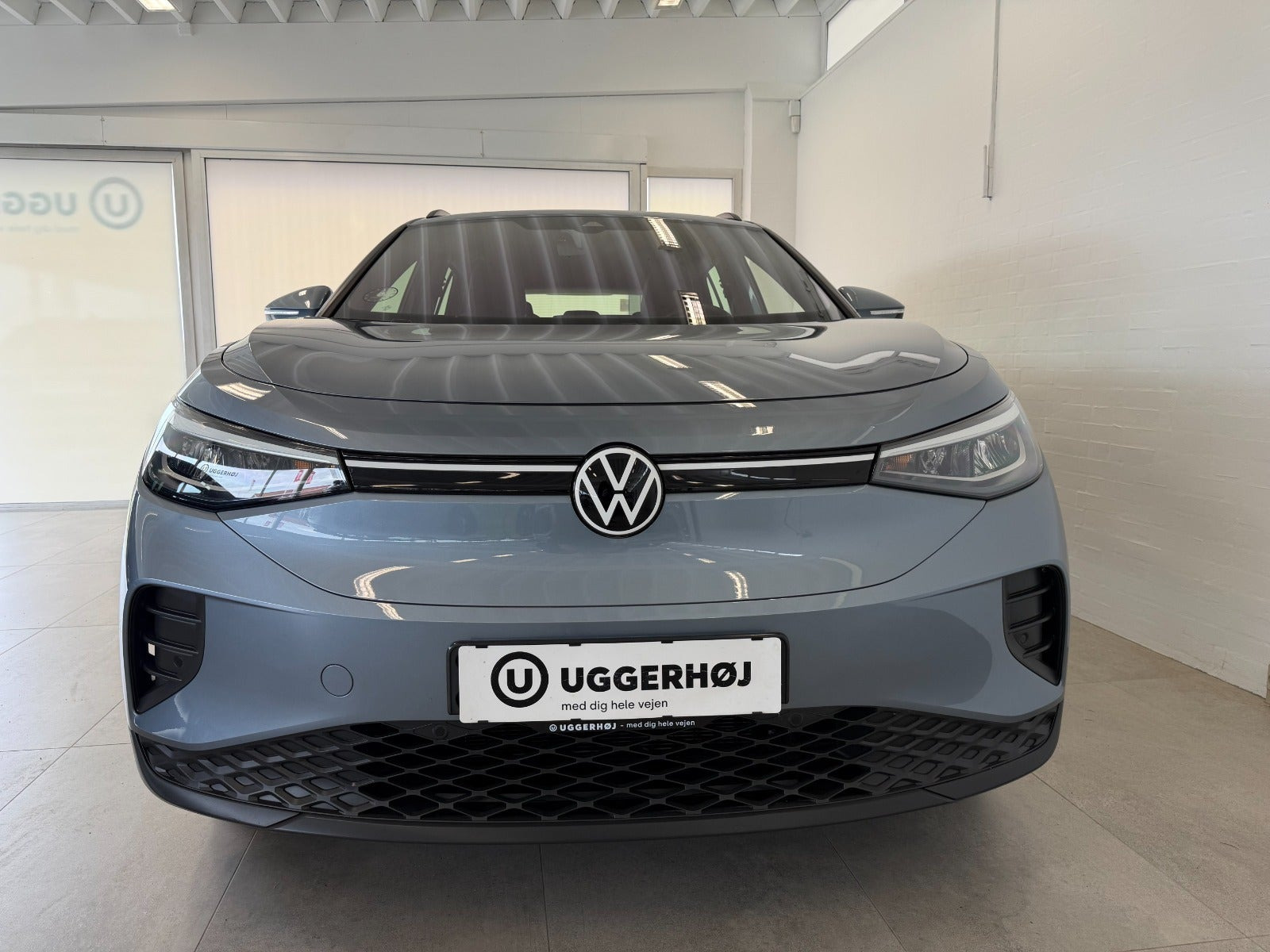 Blå VW ID.4 fra 2023