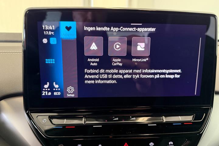 Blå VW ID.4 fra 2023