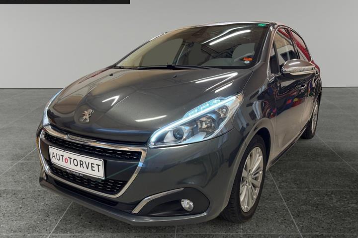 Sort Peugeot 208 fra 2017