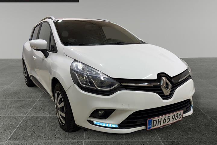 Hvid Renault Clio IV fra 2018