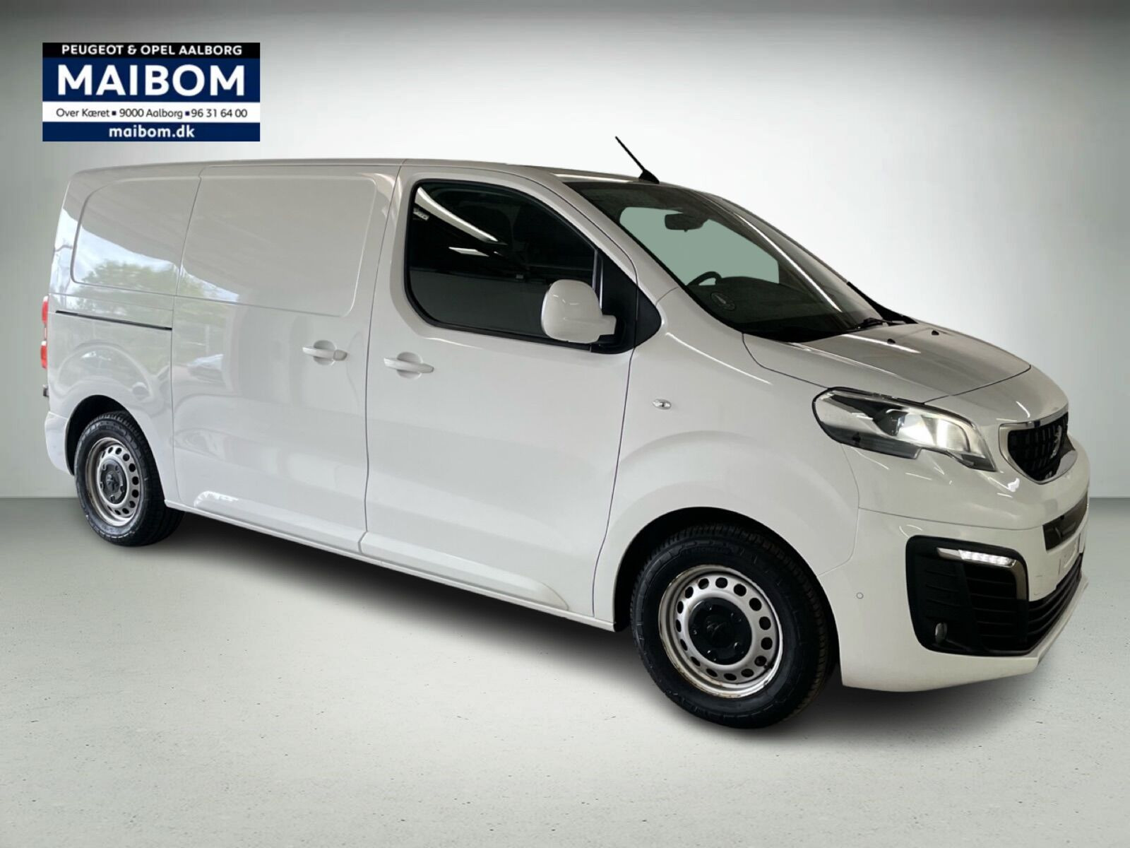 Hvid Peugeot e-Expert fra 2021