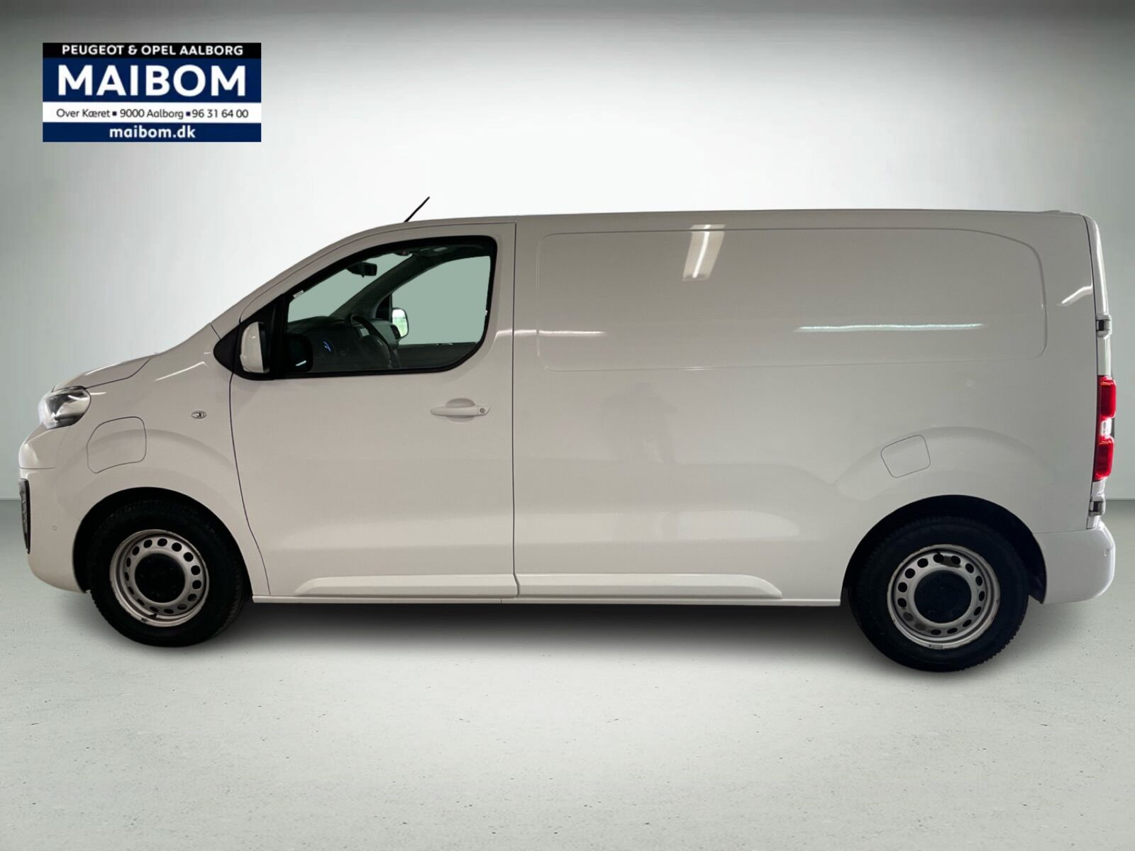 Hvid Peugeot e-Expert fra 2021