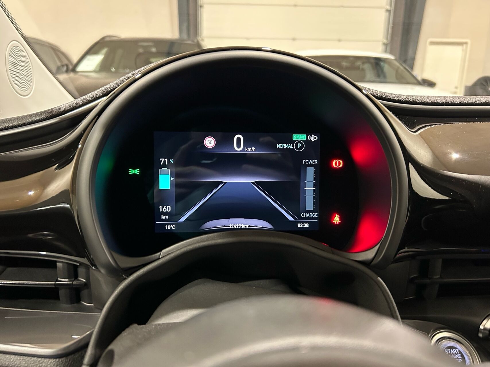 Sort Fiat 500e fra 2023