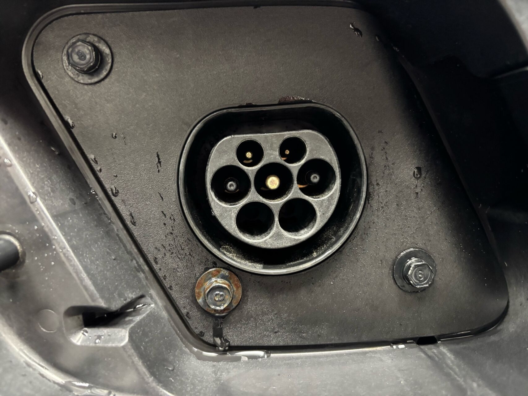 Blå Kia Sportage fra 2023