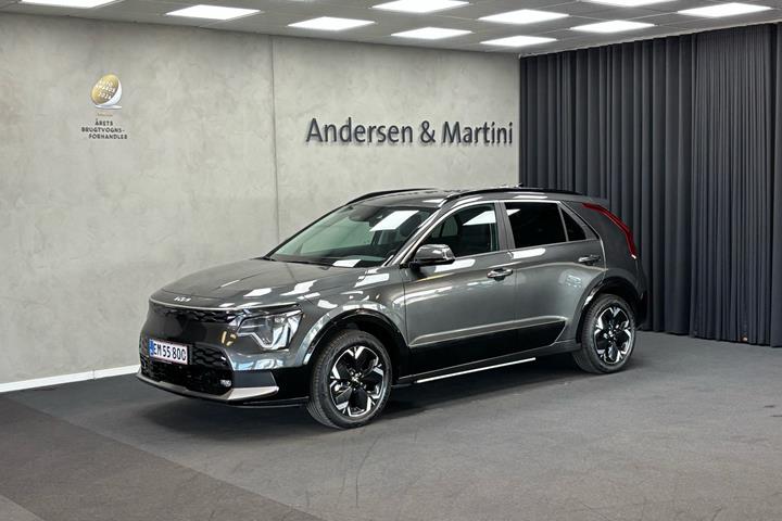 Grå Kia Niro EV fra 2025