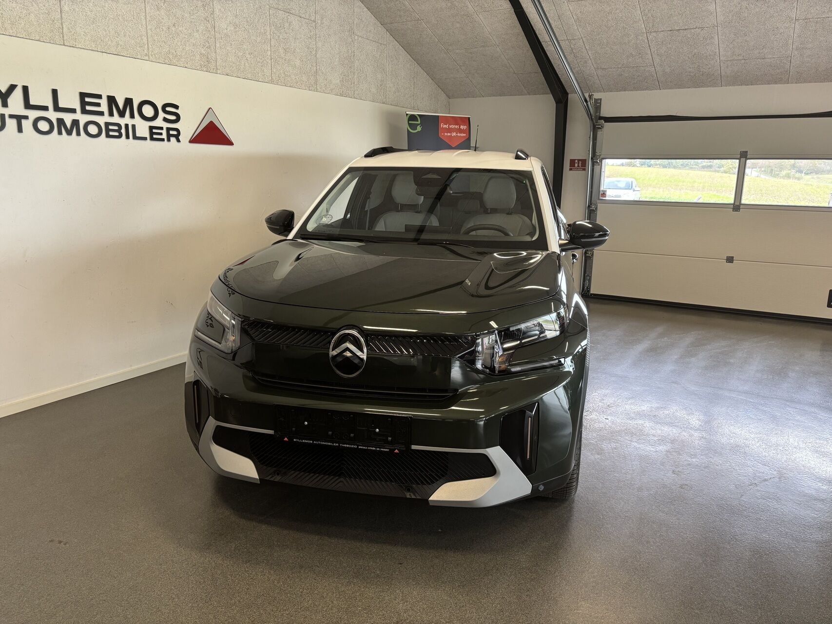 Grøn Citroën e-C3 Aircross fra 2025