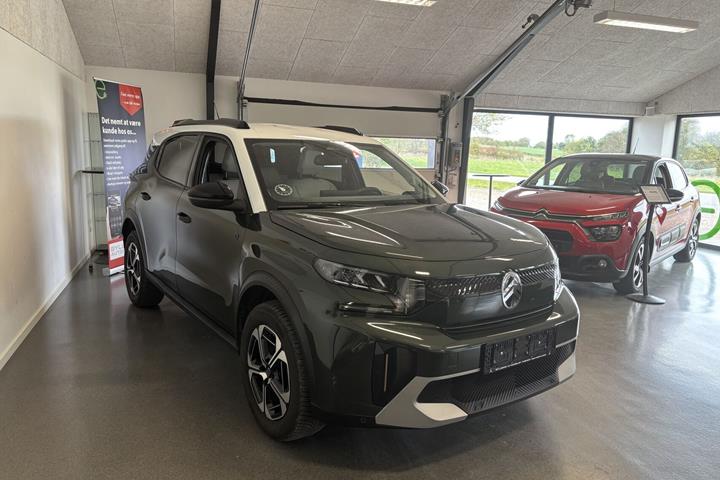 Grøn Citroën e-C3 Aircross fra 2025