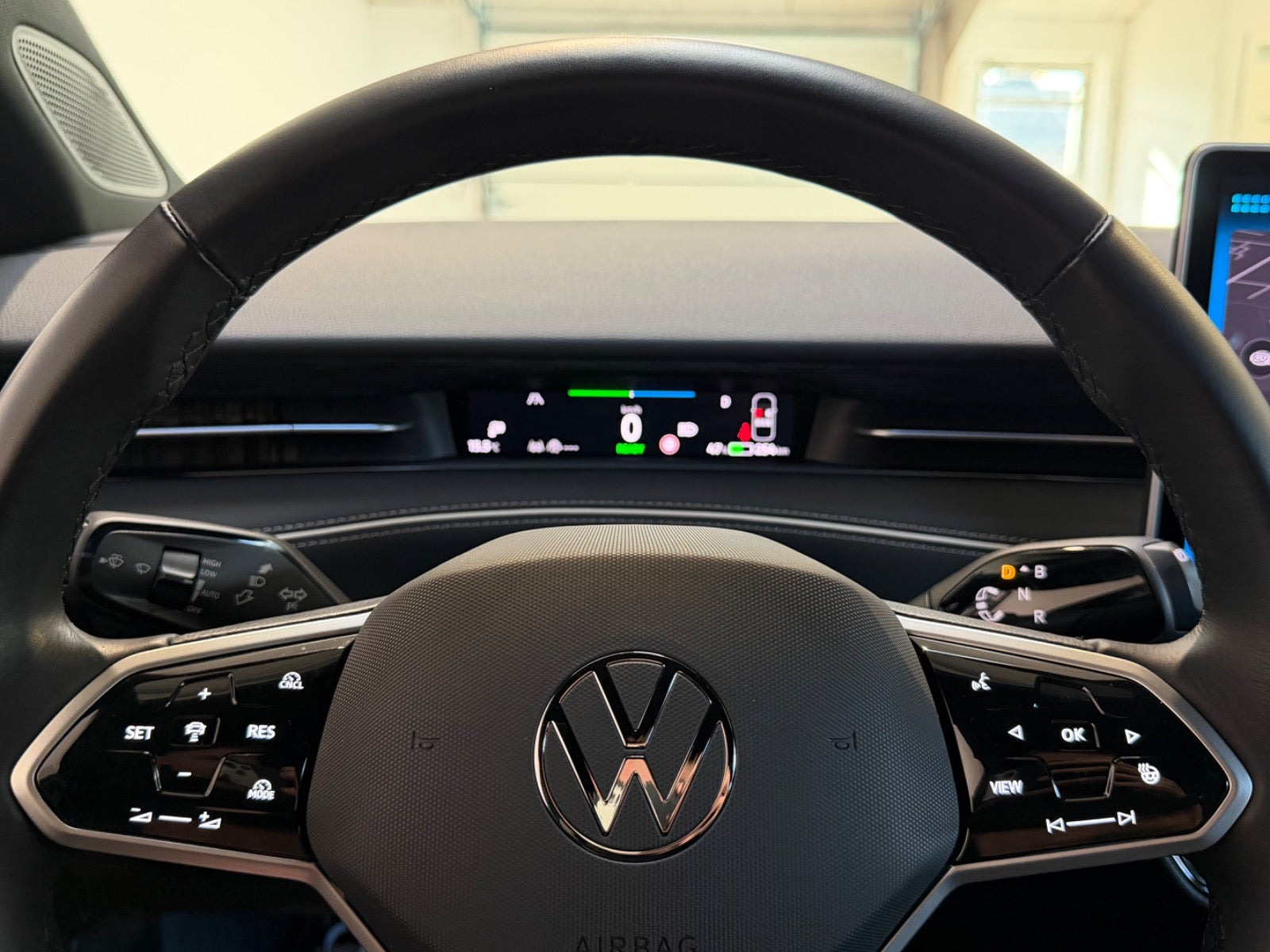 Blå VW ID.7 fra 2026