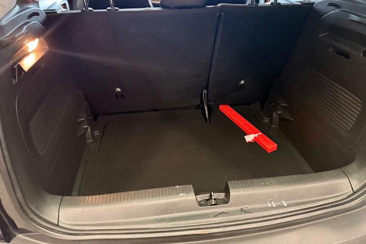 Blå Opel Crossland X fra 2019